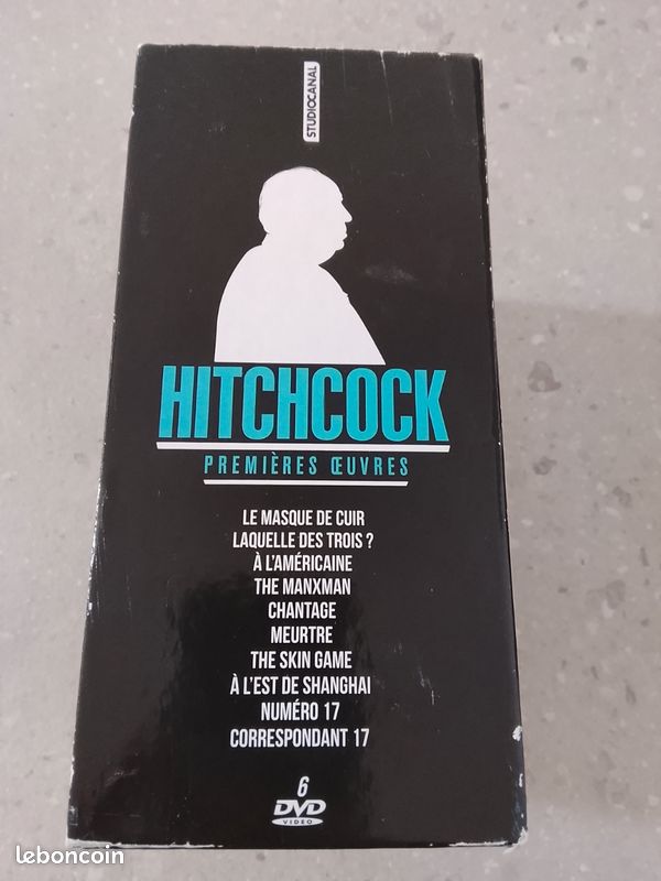 Coffret Alfred Hitchcock Premières œuvres 7 DVD (image 4)