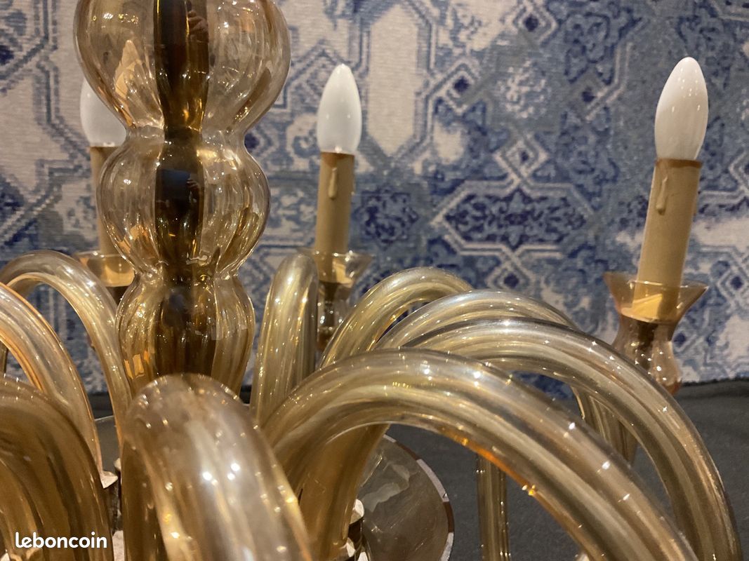 Lustre de majo en verre de Murano (image 10)