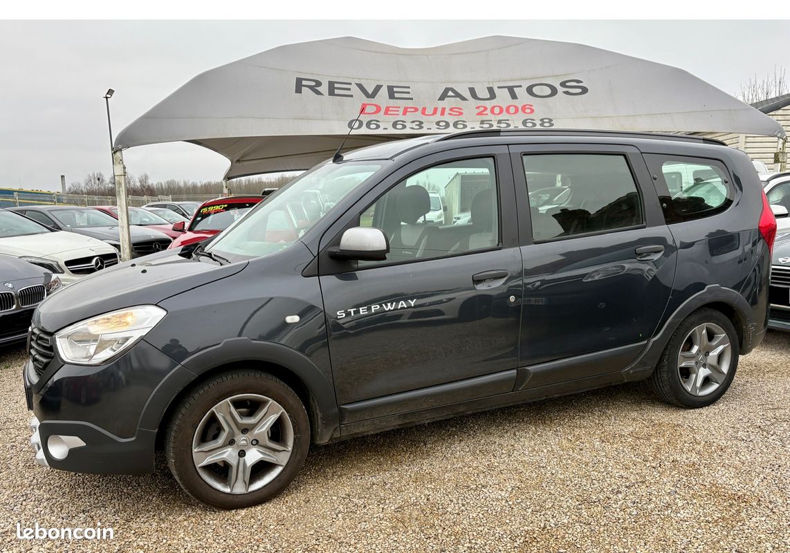 DACIA LODGY 1.5 BLUEDCI 115 CH 7 PLACES FINITION STEPWAY 108982KM 13990e DISTRIBUTION NEUVE POSSIBILITÉ D'EXTENSION DE GARANTIE DE 60 MOIS REPRISE / FINANCEMENT POSSIBLE (image 1)