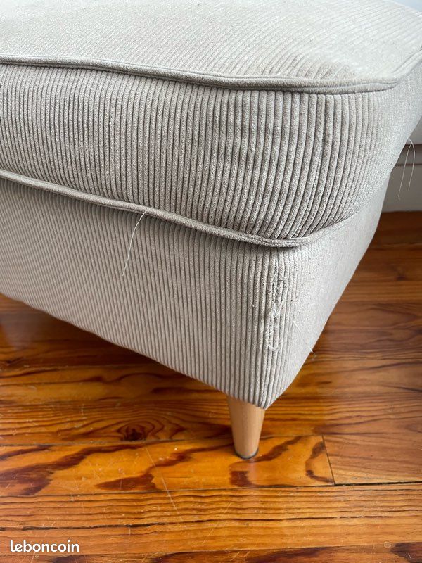 Ikea Strandmon repose-pieds Nordvalla gris foncé
