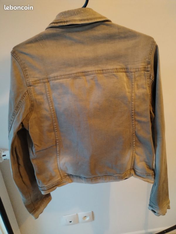 🩶 Veste en jean grise – style casual et tendance 👖✨ (image 5)