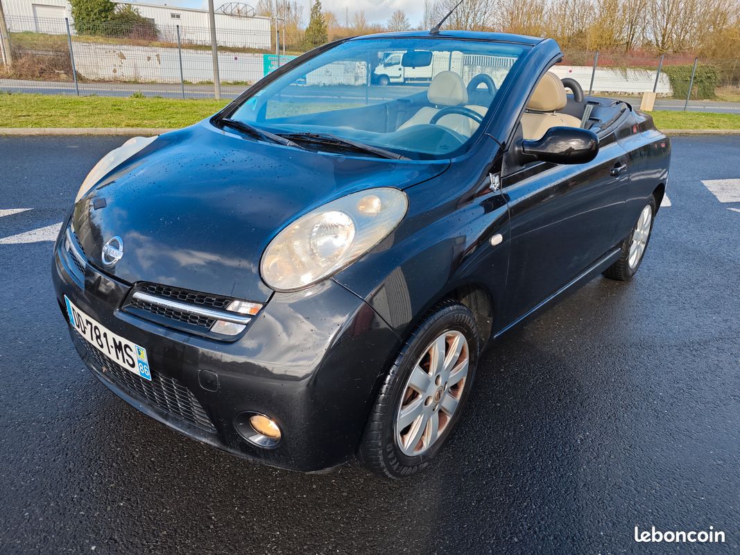 NISSAN Micra C+C 1.6 L ESSENCE 110ch Lolita Lempicka BOITE VITESSE AUTOMATIQUE CABRIOLET (image 2)