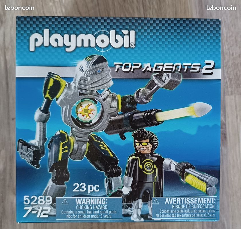 Playmobil top agents2 5289 NEUF (image 1)