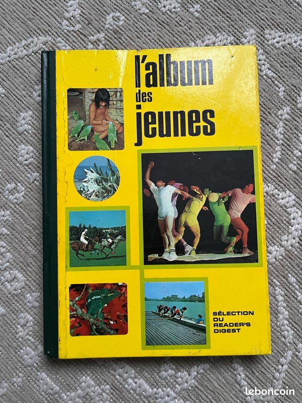 Lot de 4 livres/albums/encyclopédies anciens sur la découverte - Bon état (image 9)