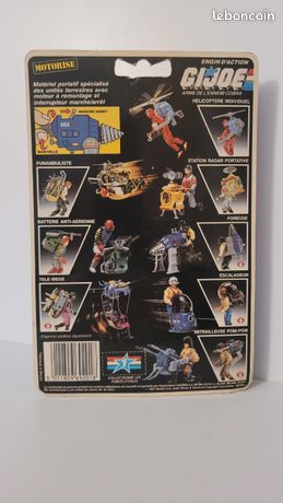 GI Joe COBRA - Engin D'action COBRA FOREUSE - Hasbro 1987 - NEUF Sous Blister