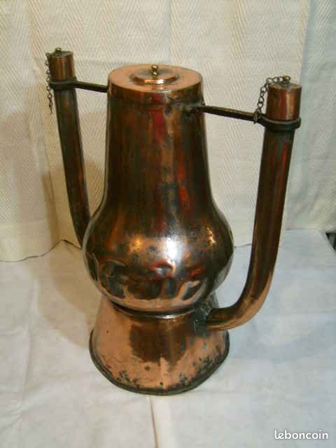 Ancien chauffe-bain en cuivre (image 3)