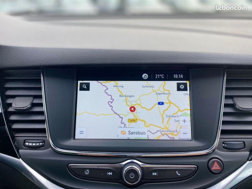 OPEL ASTRA 1.2i Turbo FAP - 145 - Elegance - Gps + Radar Avant et Arrière + Pack Hiver (image 11)