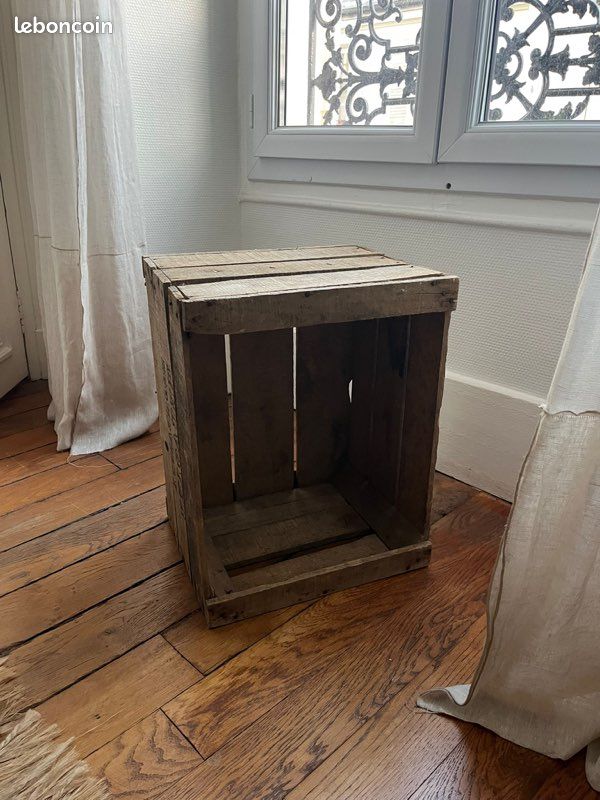 Caisse en bois vintage (image 3)