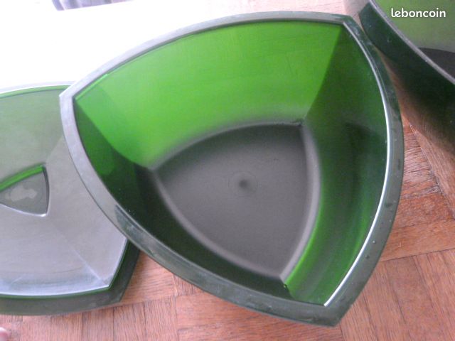 Saladier Tupperware Lotus Vert – Avec Couvercle, Occasion