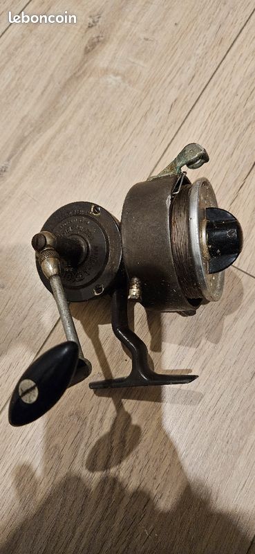 Moulinet De Pêche Vintage Lawrence Monospool – Fabriqué Aux USA, Pour La Pêche En Mer