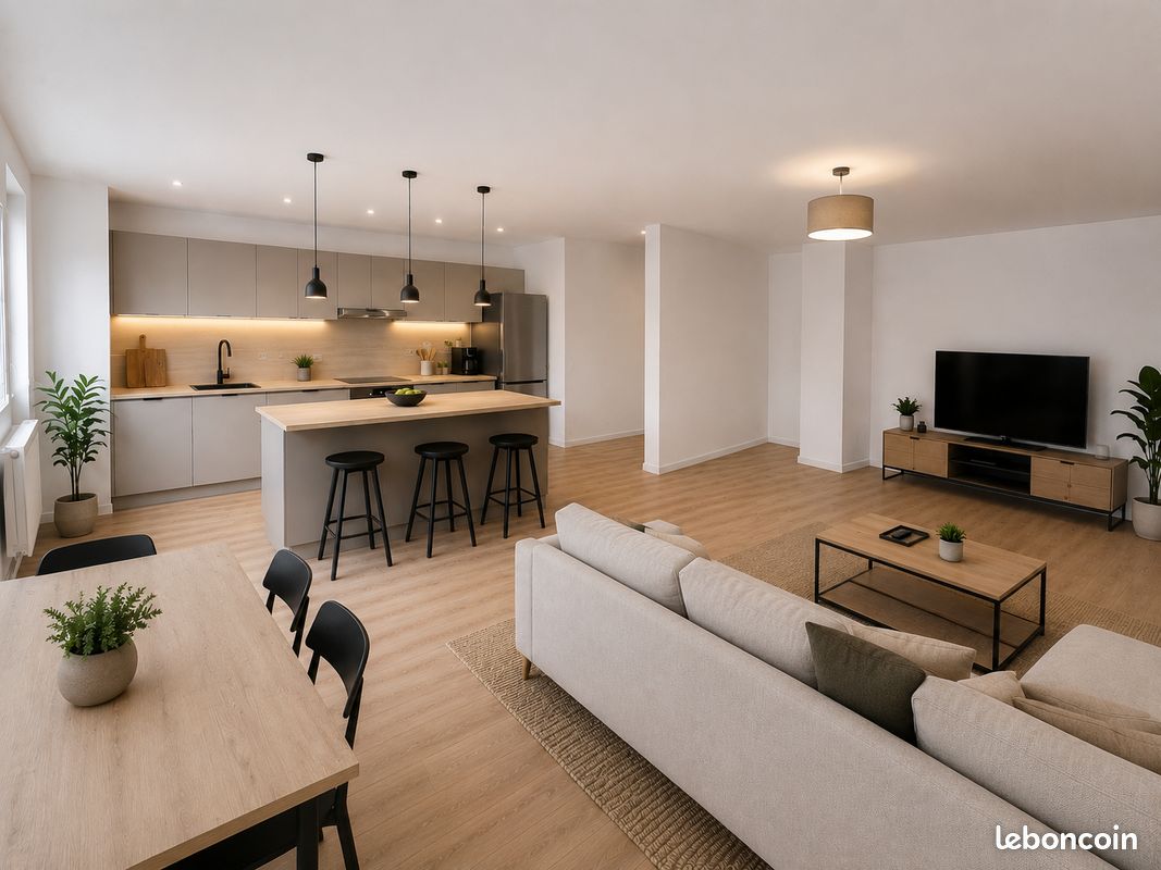 Appartement 4 pièces 88 m² · à Dunkerque · 88 m² · 1 500 €