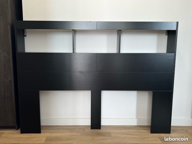 Tête de lit 🛏️ | 140cm - Noir (image 3)