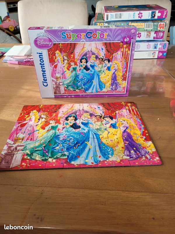 Puzzles disney princesses cendrillon, pocahontas... (image 6)