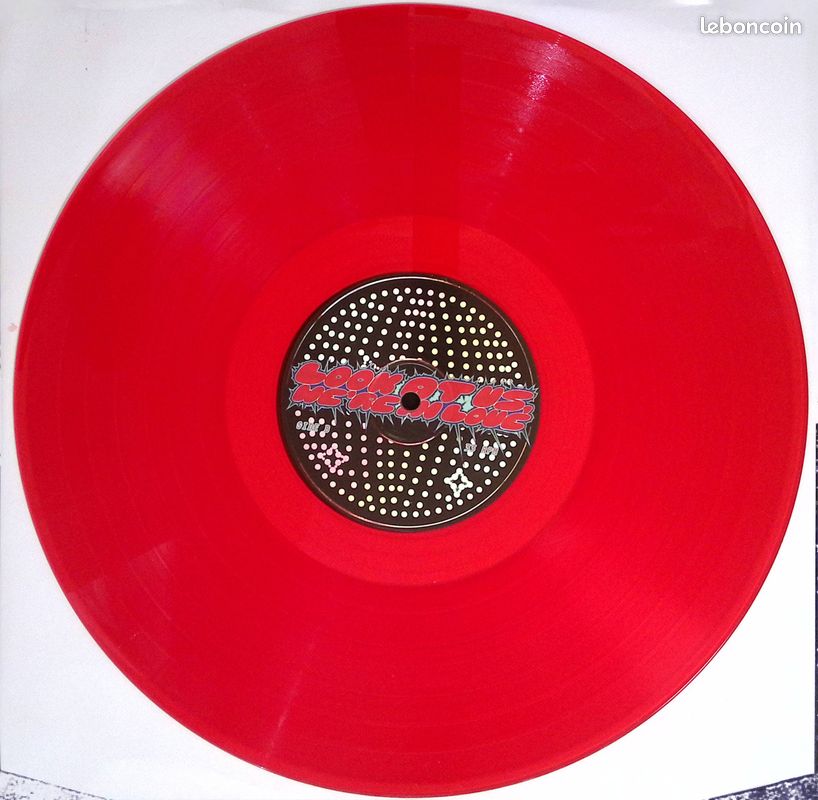 Frank ocean look at us we’re in love 2lp vinyles rouges & poster (image 4)