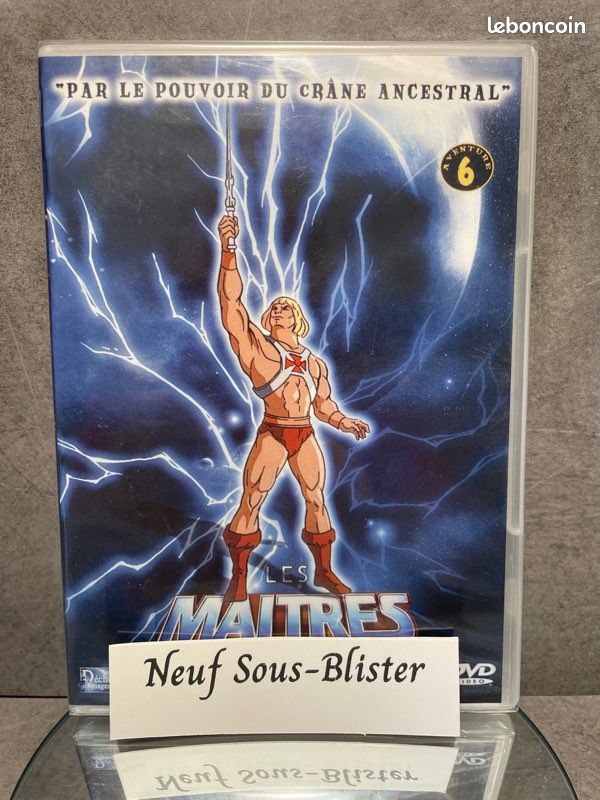 ⭐DVD Les Maîtres de l’Univers Volume 6 – Épisodes 26 à 30 – Dessin animé culte – Neuf sous blister⭐ (image 1)