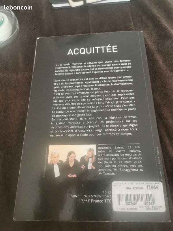Acquittée "je l'ai tué pour ne pas mourir" (image 3)