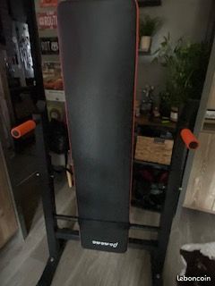 Ban de musculation avec chandelles pliable (image 4)