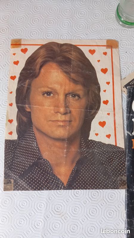 2 Journaux ici paris 1978 plus poster plus 2 disques 45T CLAUDE FRANÇOIS (image 6)