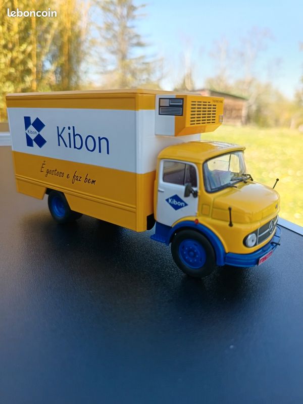 Camion Mercedes L 1113 Lait 1968 IXO 1/43 – Collection Autrefois, Boîte Incluse