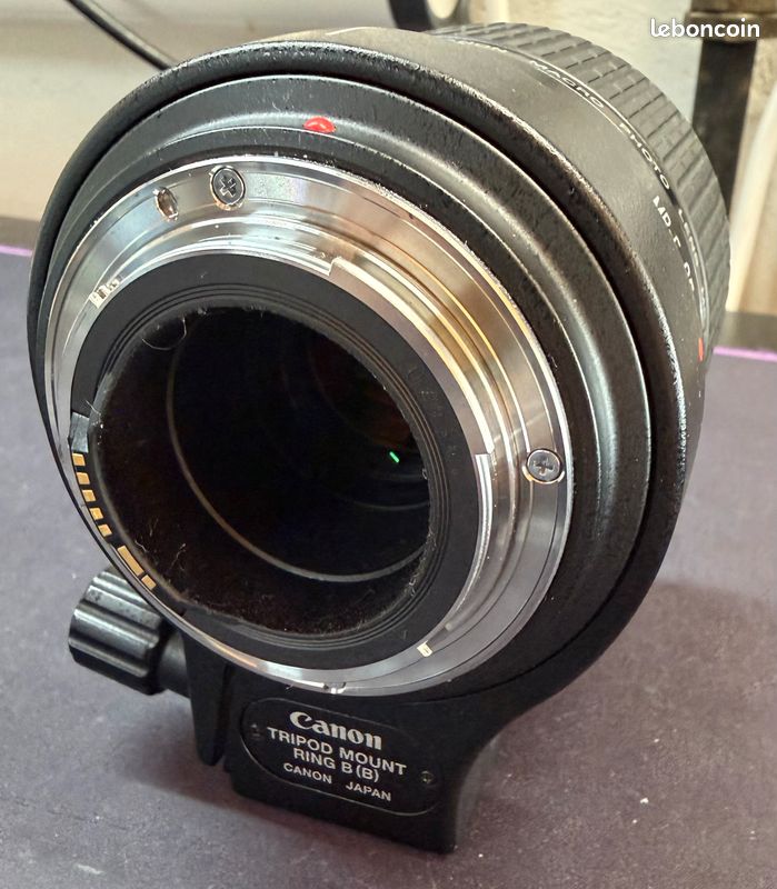 Canon MP-E 65mm f/2.8 1-5x Macro Photo – Monture EF + collier (image 4)