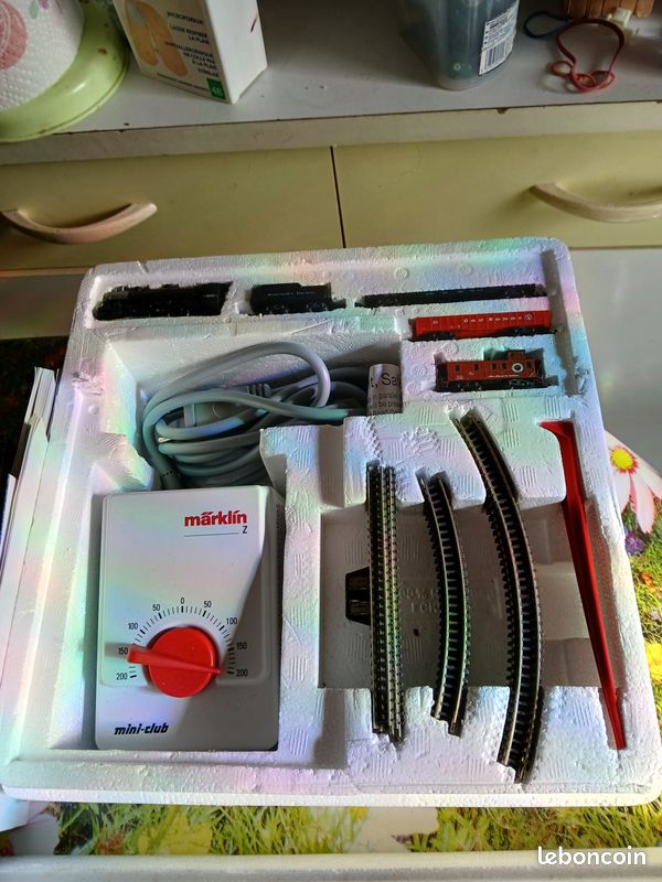 Märklin miniclub 8560 Z, jonction double électrique r323 mm