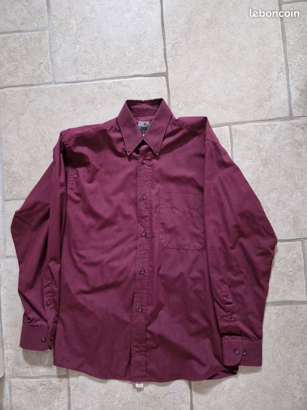 Lot 2 chemises homme taille M (image 2)