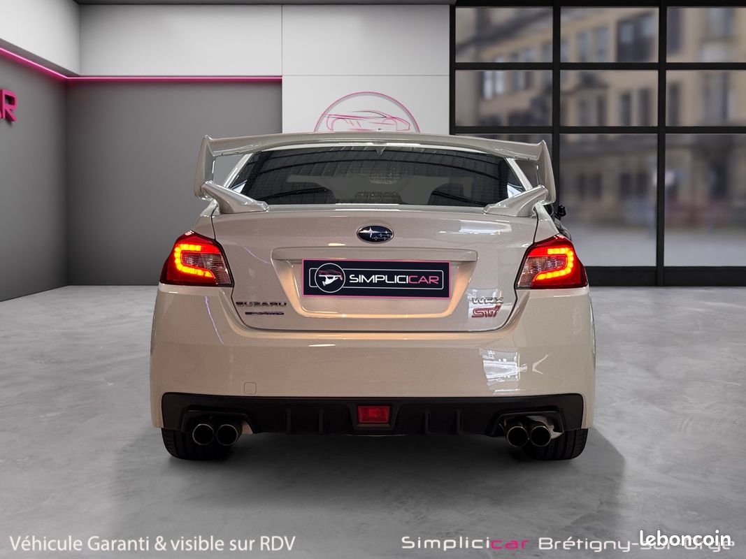SUBARU WRX STI Boxer Essence 2.5T 300 S Club Aileron SUIVI SUBARU/ TOIT OUVRANT/ GARANTIE 12MOIS / ORIGINE FRANCE (image 7)