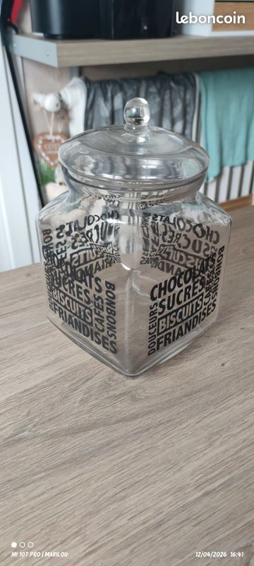 Bonbonnière en verre (image 1)