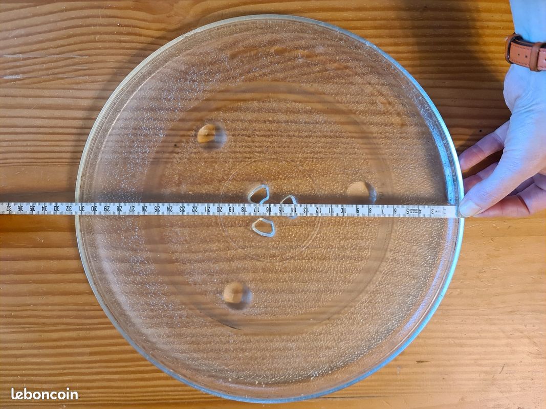 Plateau Tournant Pour Micro-Ondes - 24,5 Cm - Assiette Tournante En