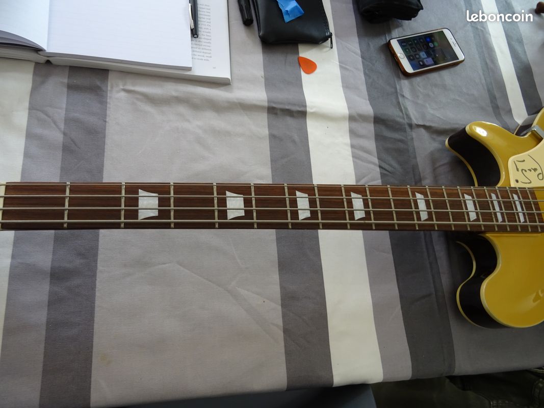 29 Basse EPIPHONE JACK CASADY BASS Signée Jack Casady (image 7)