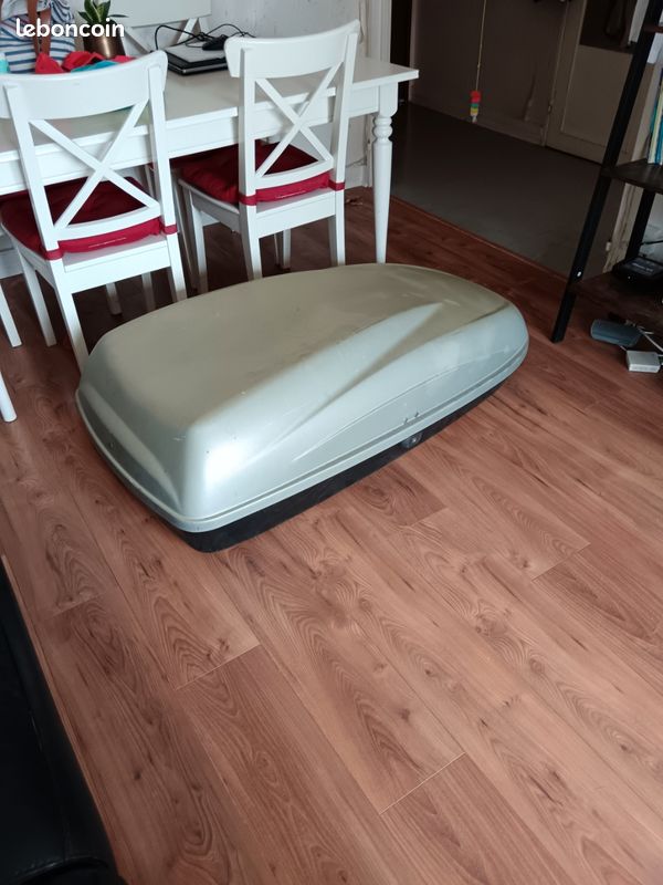 A vendre coffre de toit avec kit de fixation et barres de toit - 100 (image 2)