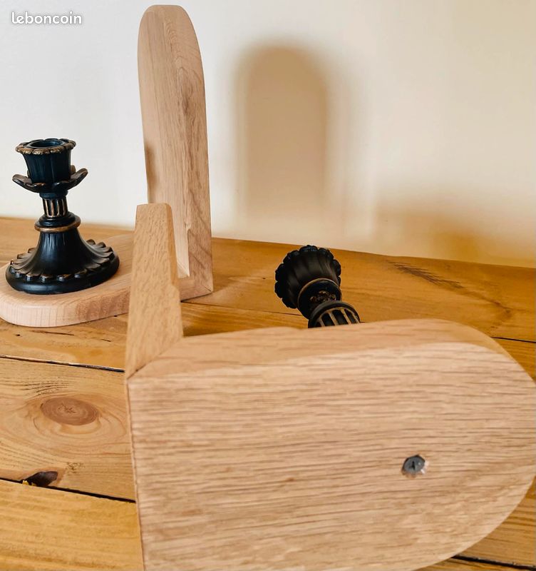 Serre-livres Bilbo Baggins – Bois, Décoration Intérieur Fantaisie