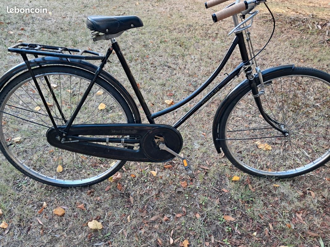 Paire De Moyeux Vintage Raleigh 32/40 Trous - New Old Stock, Chrome, Années 50, Pour Vélo Route