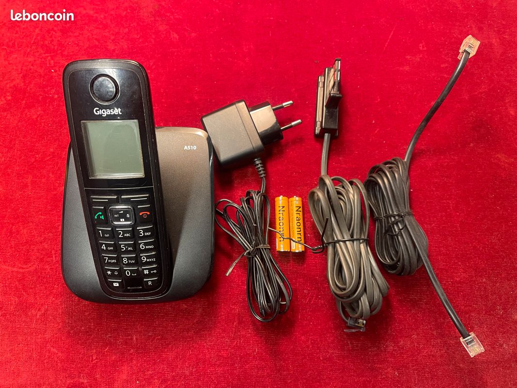 Téléphone Sans Fil Gigaset A510 - Blanc - Bon état - Fonctionnel