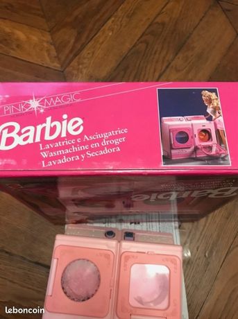 Barbie vintage 1991 washer and dryer machine à laver vintage