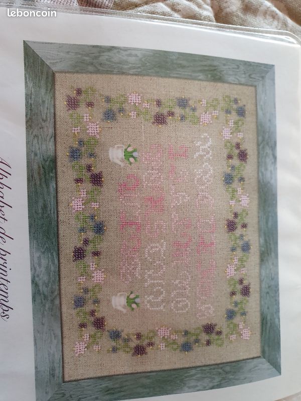 Kit Point De Croix Compté - Neuf, Pour Création Broderie DIY, Loisirs Créatifs