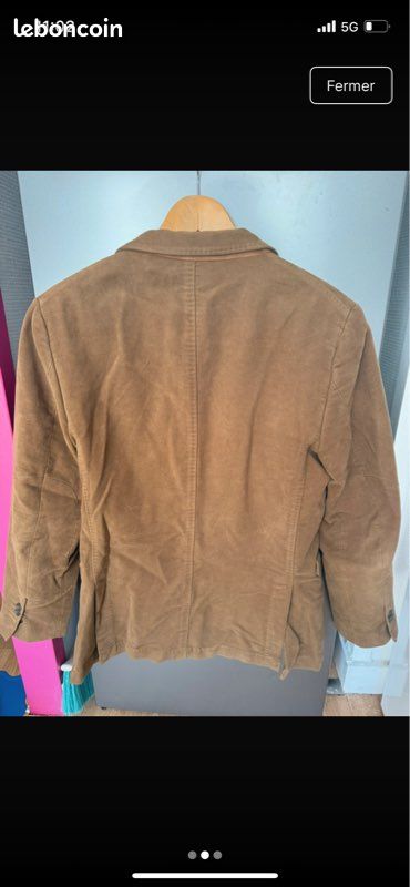 Veste blazer Massimo Dutti marron neuve sans étiquette (image 2)