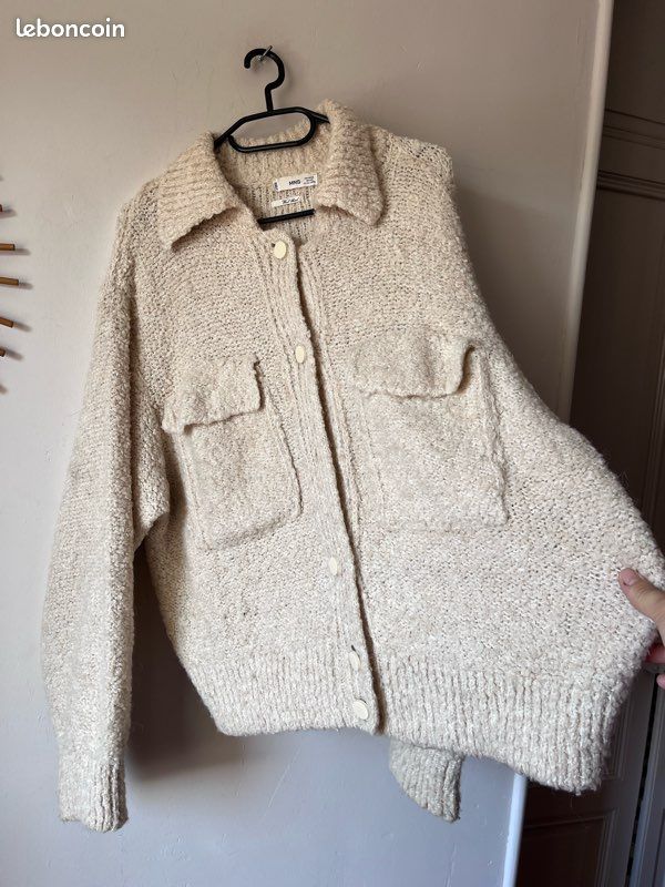 Gilet Rosa Rosam - Taille 38 (M) - Marron - Style Maternité/Rock - Occasion Très Bon État