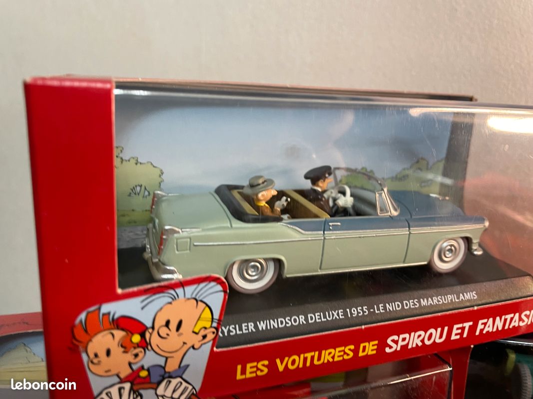 15 Figurines voitures personnages Spirou (image 3)