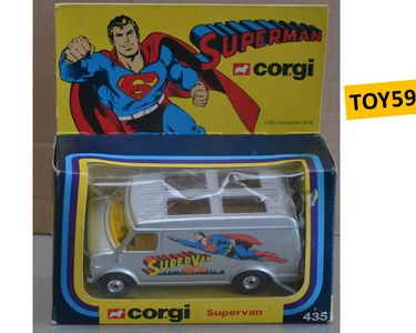 Corgi Chevrolet van superman (CP08