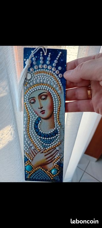 Marque page Vierge Marie (image 2)