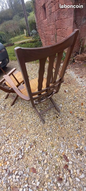 Paire de fauteuils bois modulables (image 4)