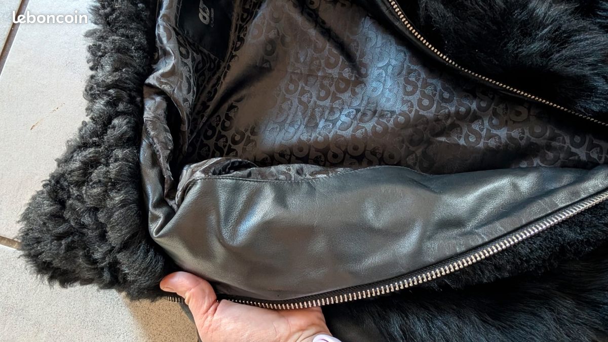 Blouson en cuire femme ALPHATAURI / REDBULL taille M neuf (image 6)