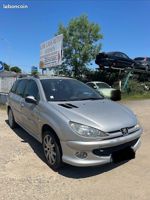 Toutes pièces PEUGEOT 206 SW 2.0 HDi 90 RHY EZR Gris Aluminium Quiksilver (image 1)