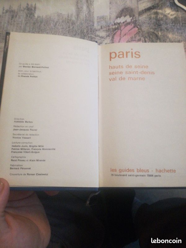 Paris guide bleu (image 3)