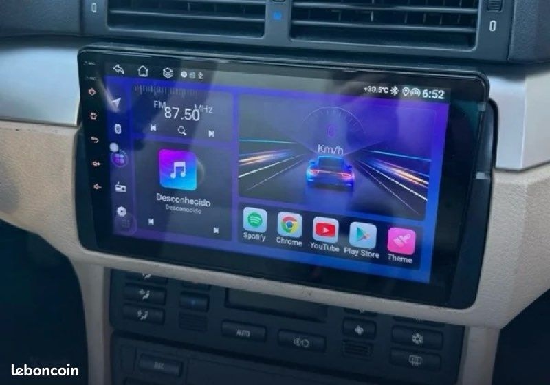 CarPlay autoradio BMW x5 e53 e39 / BMW e46 série 3 m3 (image 1)