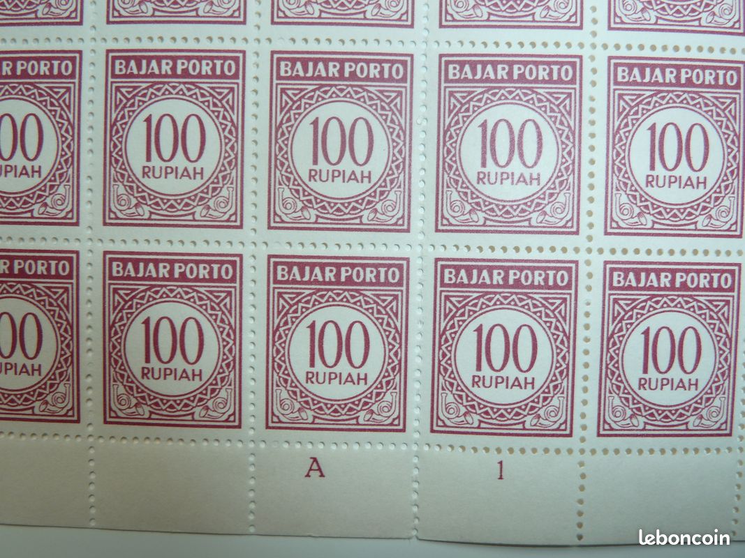 indonésie - Maluku Selatan 100 divers Timbres (Timbres pour Les collectionneurs indonésie - Maluku Selatan 100 divers Timbres (Timbres pour Les collectionneurs