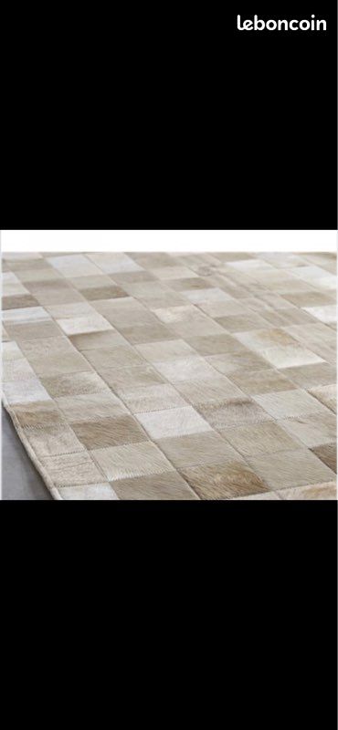 Tapis en peau patchwork (image 1)