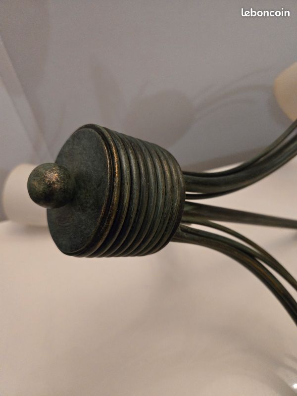 Lot de lustres vintage, design, style années 50-60, (image 9)
