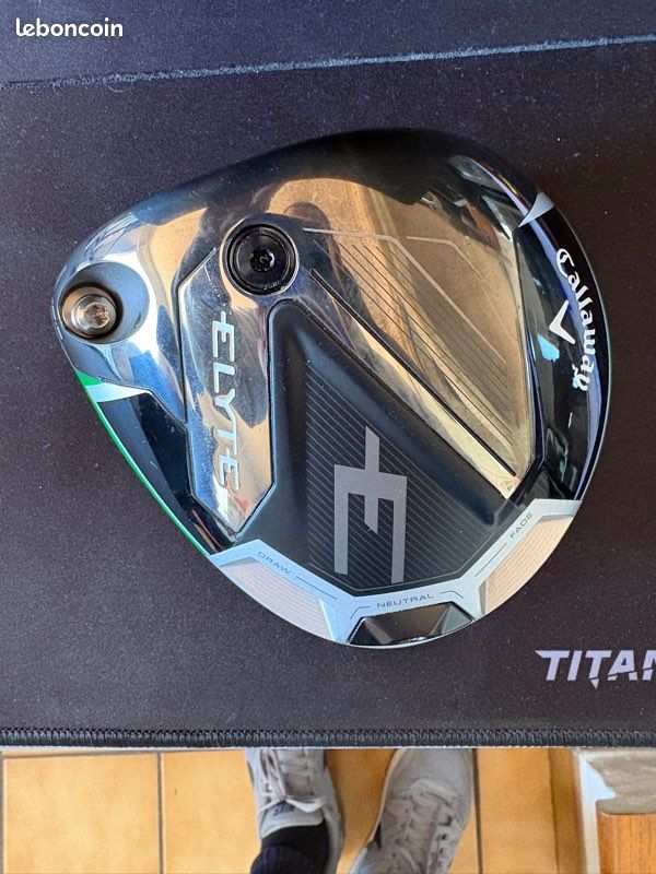 Pilot De Golf Callaway ELYTE 9° – Tête Seule Avec Adaptateur, Pour Droitier, Homme